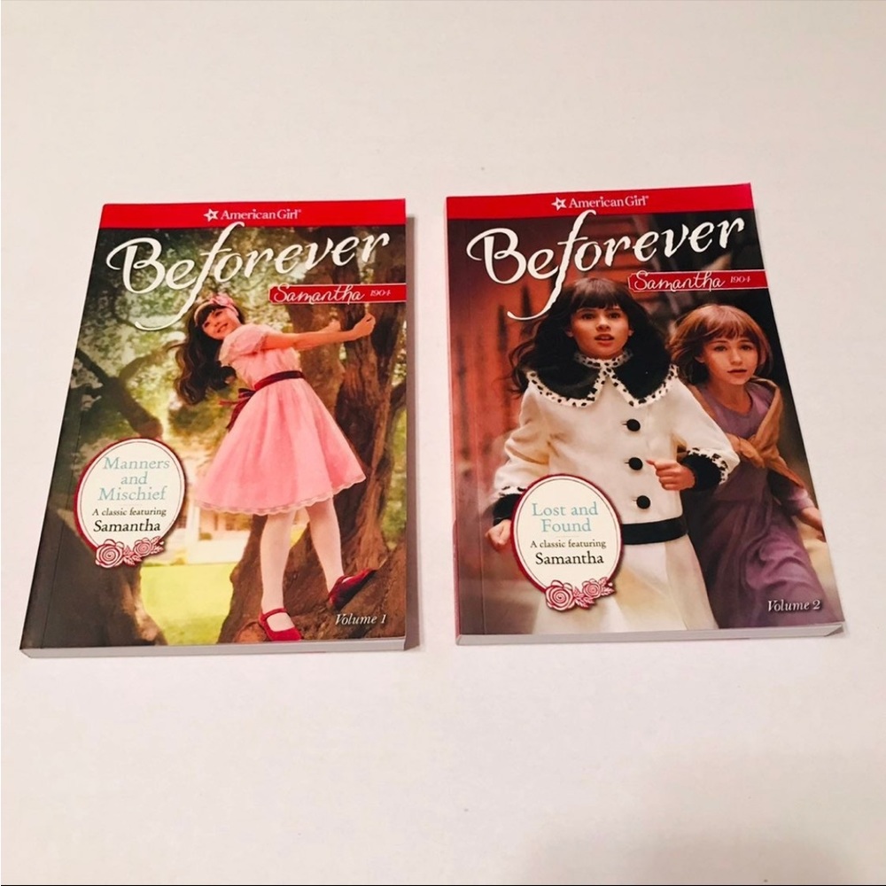 American Girl Beforever Samantha Book Bundle of Two Preowned Fiction Books - Picture 1 of 9